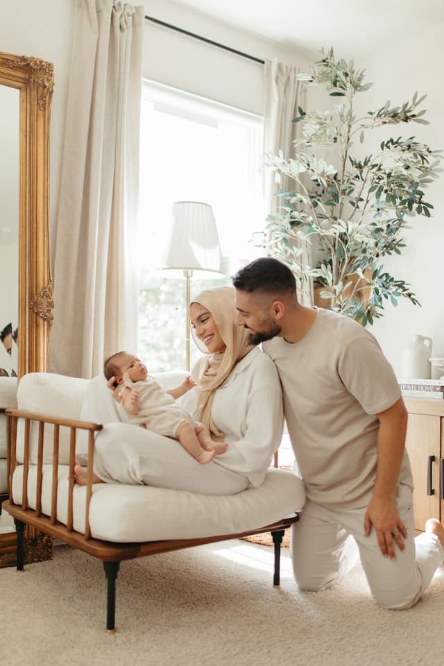 Ryan and Noha with their children